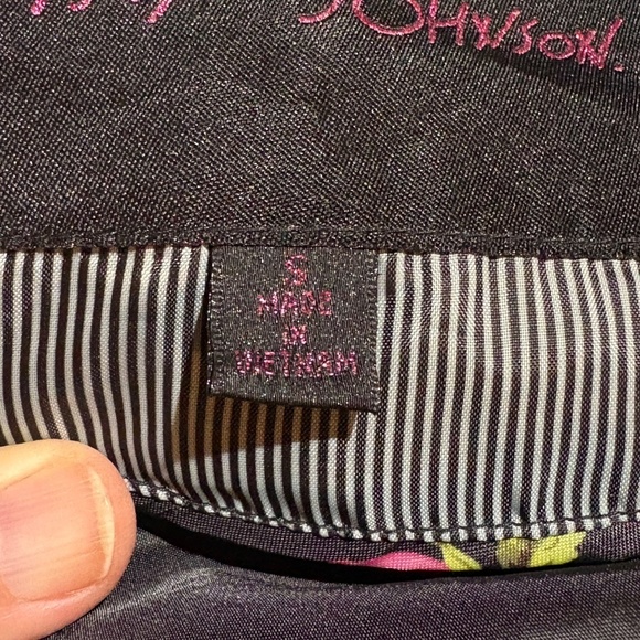 Betsey Johnson Womens Rain Trench Coat Sz S Button & Zip Midi Detective Jacket - Picture 7 of 16